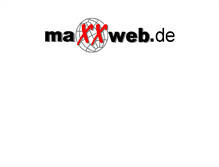Tablet Screenshot of maxxweb.de